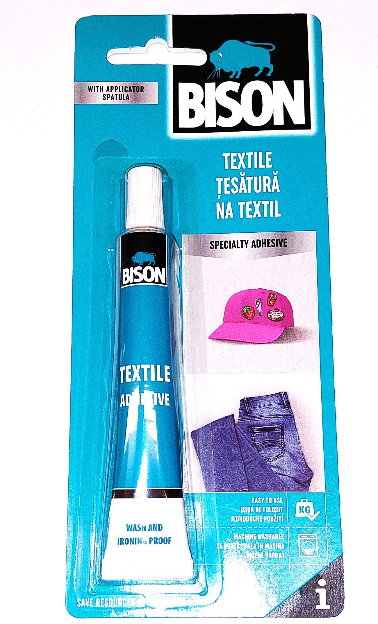 Lepidlo Bison Textile 25ml, textil, látku, tkaninu